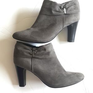 Valerie Stevens booties- they’re luscious!